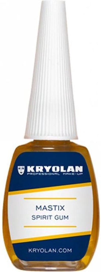 Kryolan Mastix Spirit Gum - Watervaste huidlijm voor baarden en snorren - 12 ml