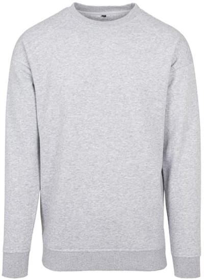 Raglan Crewneck Heather Grey maat XS