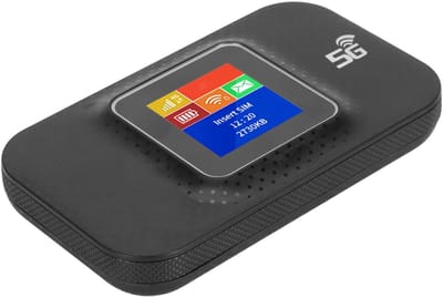 Dailygoody - 4G Draagbare WiFi - Lange Batterijduur - Lichtgewicht en Draagbaar - Zwart - Voor Auto's en Zakenreizigers - Ideaal voor Buitenreizigers