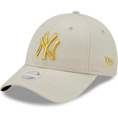 New Era 9fortyâ® Metallic Logo Dames Cap 60222491 - Kleur Grijs - Maat 1SIZE