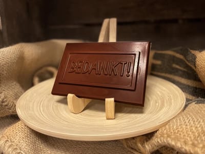 Callebaut - Chocolade tablet Bedankt - Pure smaak - 200g