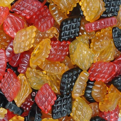 Joris Ruitjes - Snoep - 1kg - 3 kleuren - Zwart - Geel - Rood - Hard