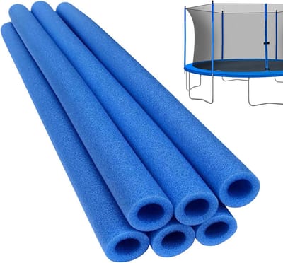 Set van 6 Trampoline Stanghoezen Beschermkussens 88 cm - Universele Reserveonderdelen Binnen & Buiten