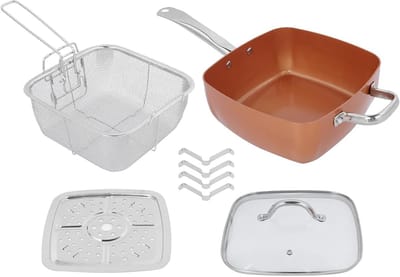 Multifunctionele 4-delige Set Koekenpannen met Handvat - Antiaanbak Omeletpan en Sauspan voor de Huishoudkeuken