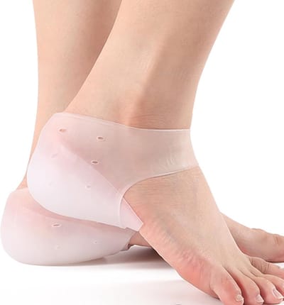 Verborgen Hoogte Lift Pads, Gel Hoge Hak Onzichtbare Hoogte Lift Voet Pads Versterker Verhoogde Hiel Pads Siliconen Hoge Hak Lift Pads, Droge Gebarsten Hielen (7,1 cm)