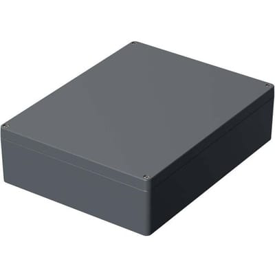 Bopla EUROMAS A 175 01175000 Industriële behuizing 400 x 310 x 110 Aluminium Zilver-grijs (RAL 7001) 1 stuk(s)