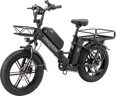 SINOHON Delivery Pro Max Elektrische Fiets – Dubbele Accu, Krachtige Motor, 48V 18Ah 120km Bereik – Voor Bezorgers & Stadsritten