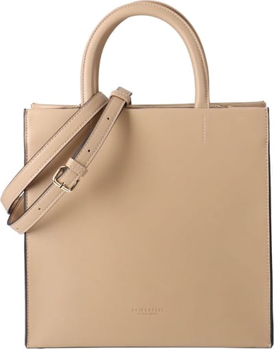 SEIDENFELT MANUFAKTUR Handtas Schoudertas Bente Bag Sand / Gold Bruine