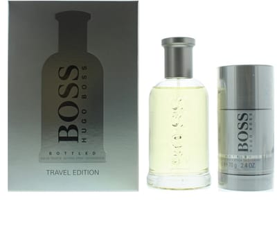 Hugo Boss Bottled Giftset - 100 ml eau de toilette spray + 75 ml deodorant stick - cadeauset voor heren