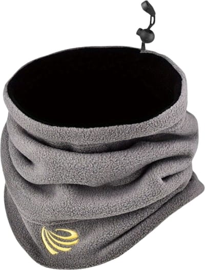 Nivard Nekwarmer - Dames - Fleece - Motor - Bandana - Masker - Colsjaal - Sjaal - Gewatteerd - Winter - Fietsen - Grijs