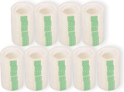 Plakband rollen set van 54 stuks doorzichtige - 12mm x 10m - Transparant Verpakkingstape voor Diverse Spullen - Essentieel Klusspullen