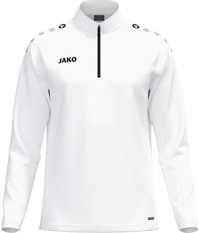 Jako One Ziptop Kinderen - Wit | Maat: 116
