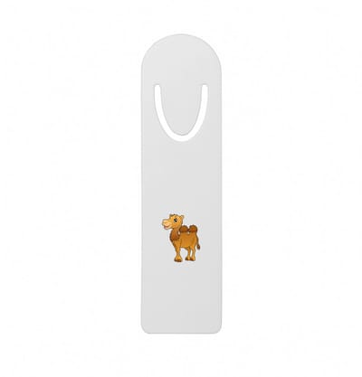 Hacebo® - Kamelen metalen boekenlegger - Alpaca - Dieren liefhebbers - Dieren - dromedaris Bladwijzer boekenleggers - 12.7 cm x 3.2cm