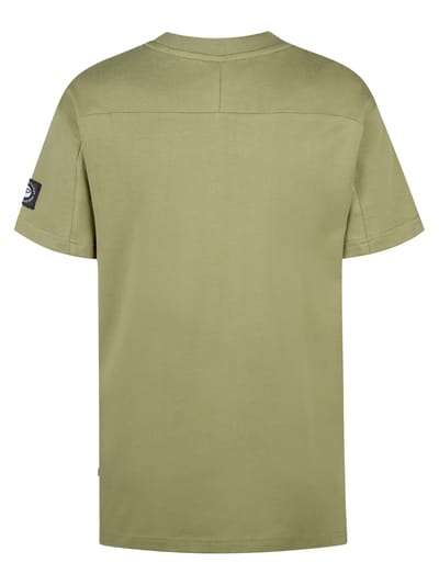Petrol Industries - Jongens Logo T-shirt Flamingview - Groen - Maat 104