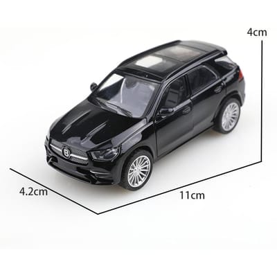 (Ensaché)1:43 Modèle de Voiture Classique Berline en Alliage, Véhicule Tout-Terrain SUV Simulé, Voiture en Alliage pour Enfants, Modèle Jouet pour Garçon, Ornements de Voiture