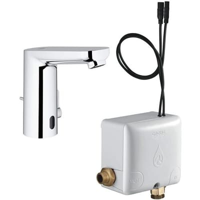 Grohe Eurosmart CE basin mixer with mixer and power box infrared electronics 36386001