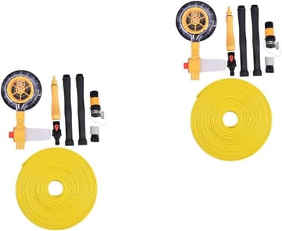 Autowasborstel Lange Steel - Draaiende Schoonmaak Mop - Auto Reinigen - Automatisch Roterend - 120 cm - Zwart