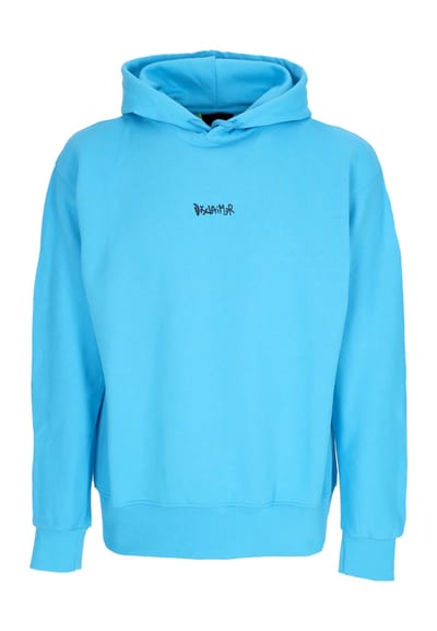 Mannen Lichte Hoodie Logo Hoodie Turquoise/st. Zwart