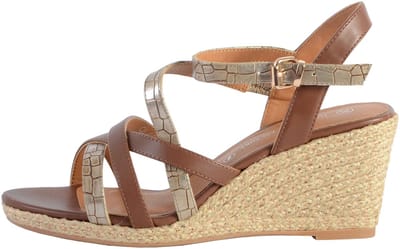 Sandaal met plateauzool QL4354