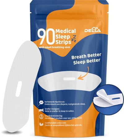 Mond tape - Slaap Strips - Anti Snurk - 90st - Anti snurk producten - mondtape - Mouth tape - Slaaptape - Slaapkwaliteit Verbeteren - Mond tape - Anti snurk tape