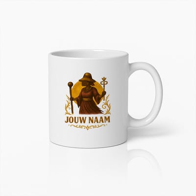 Personaliseerbare Afrikaanse Koningin Mok 330ml – Sterke Vrouw Ontwerp – Uniek Cadeau Idee