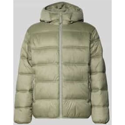 Regular fit gewatteerd jack met mesh