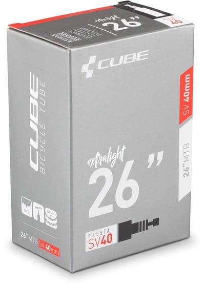 CUBE Binnenband 26 INCH MTB SV 40MM EXTRA LIGHT