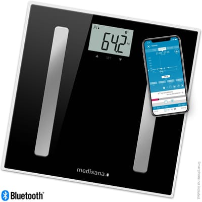 medisana BS A45 connect monitor voor lichaamssamenstelling met smartphone app 1 Weegschaal