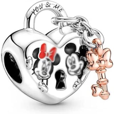 Nieuwe Miniso Mickey En Minnie Serie Bedeltjes Origineel Ideaal Voor Armband Donald Duck Bedeltjes Charm Dames Fijne Sieraden white