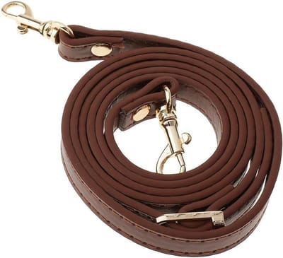 Stijlvolle Handtas met Handvat, DIY Schoudertas van PU Leer, Verstelbare Lengte, Bruin, Perfect voor Dagelijks Gebruik en Accessoires