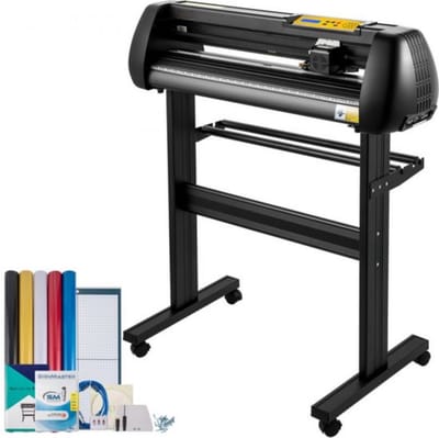 Vinylsnijder - Snijplotter - Papiersnijder - Papiersnijmachine - Plottermachine - Kartonsnijder - 95x52x106 cm - USB & COM Interface - Voor Stickers, Folie & Transfers