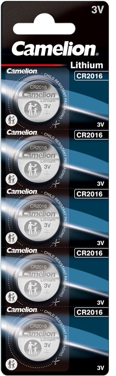 Camelion CR2016 Lithium Knoopcel Batterij - 3V