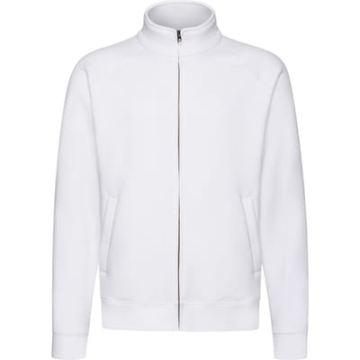 Fruit of the Loom Sweatjack Heren Premium (Wit)