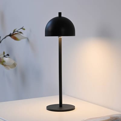 Schöner Wohnen LED tafellamp Bellies, zwart, IP54