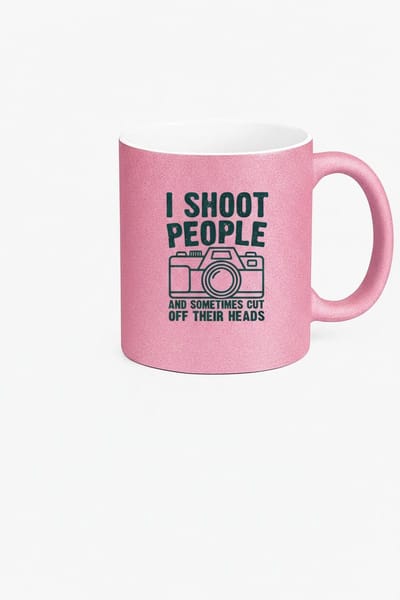 I Shoot People Fotografie Mok - Grappige Cadeau Idee voor Fotografen