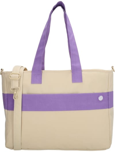 Beagles Nova Laptoptas 15,6 inch - Laptopvak - Werktas - A4 tas - School - Crème