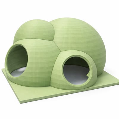 Aquarium Decoratie Grot Mosgroen – Vis Schuilplaats met Meerdere Ingangen – Aquarium Cave voor Vissen en Garnalen – 16,4 × 14,7 × 8,8 cm