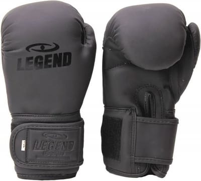 Legend Sports Bokshandschoenen Junior Matzwart Maat 06oz