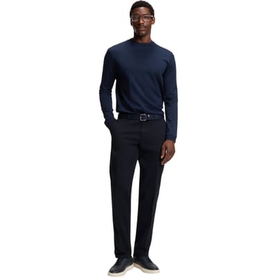 Boss Heren Crigan 3 Chino (Donkerblauw)