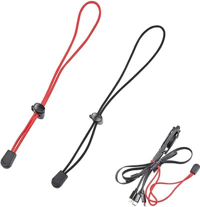 2 Stuks Elastische Touwen voor Rugzakken, Schoudertassen en Reisaccessoires - Lichtgewicht en Duurzaam voor Camping en Outdoor Activiteiten