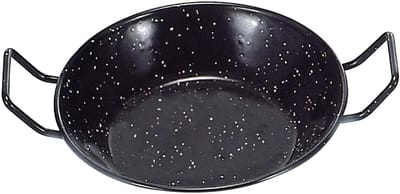 Ronde Koekenpan van IJzer - 26 cm - Geschikt voor Vuur en Open Vlam