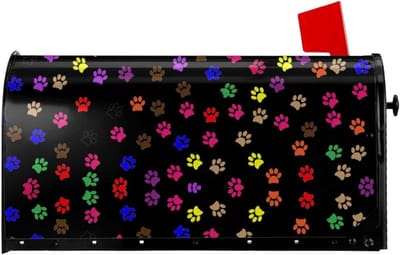 Brievenbushoes - Posthoes - Brievenbus Decoratie - Magnetische Bevestiging - 75 x 45 cm - Geprint