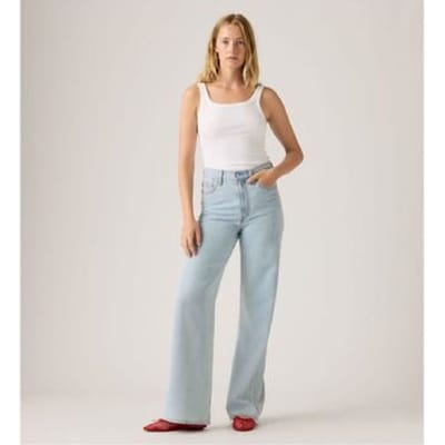 Jeans Levis A6081 0079 - RIBAGE WIDE LEG-OF COURSE STONE