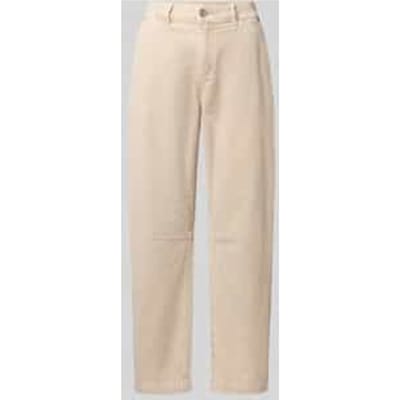 barrel fit corduroy broek van katoenmix