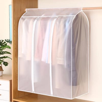 Kledinghoezen - Beschermhoezen Kleding - Kleding Opbergen - Vochtbestendig Insectenwerend - 2 Stuks - Doorschijnend