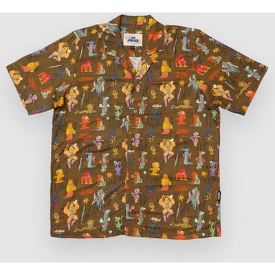 The Dudes Citadelic Monsters Hawaiian Shirt patroon