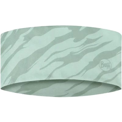 BUFF® CoolNet UV® Wide Headband ACES SEAGROVE GREEN - Hoofdband