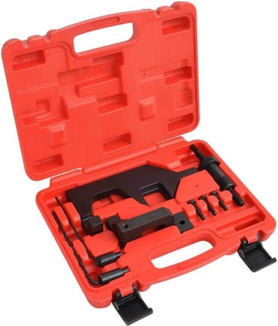 Motor Timing Set - Distributie Krukas - Motor Reparatie - 8-Delige Kit - 265 cm - Zilver