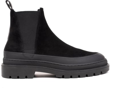 Hinson specter chelsea boots heren zwart leer