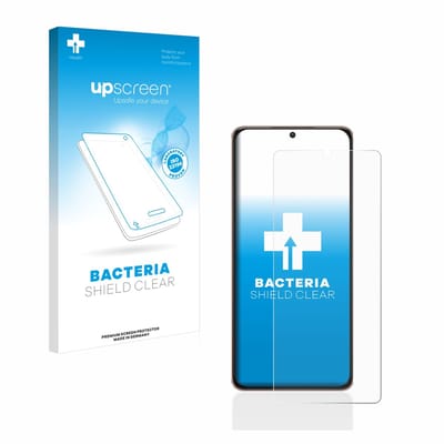 upscreen - Screenprotector voor Samsung Galaxy S21 Ultra 5G - Folie Beschermfolie transparant antibacterieel